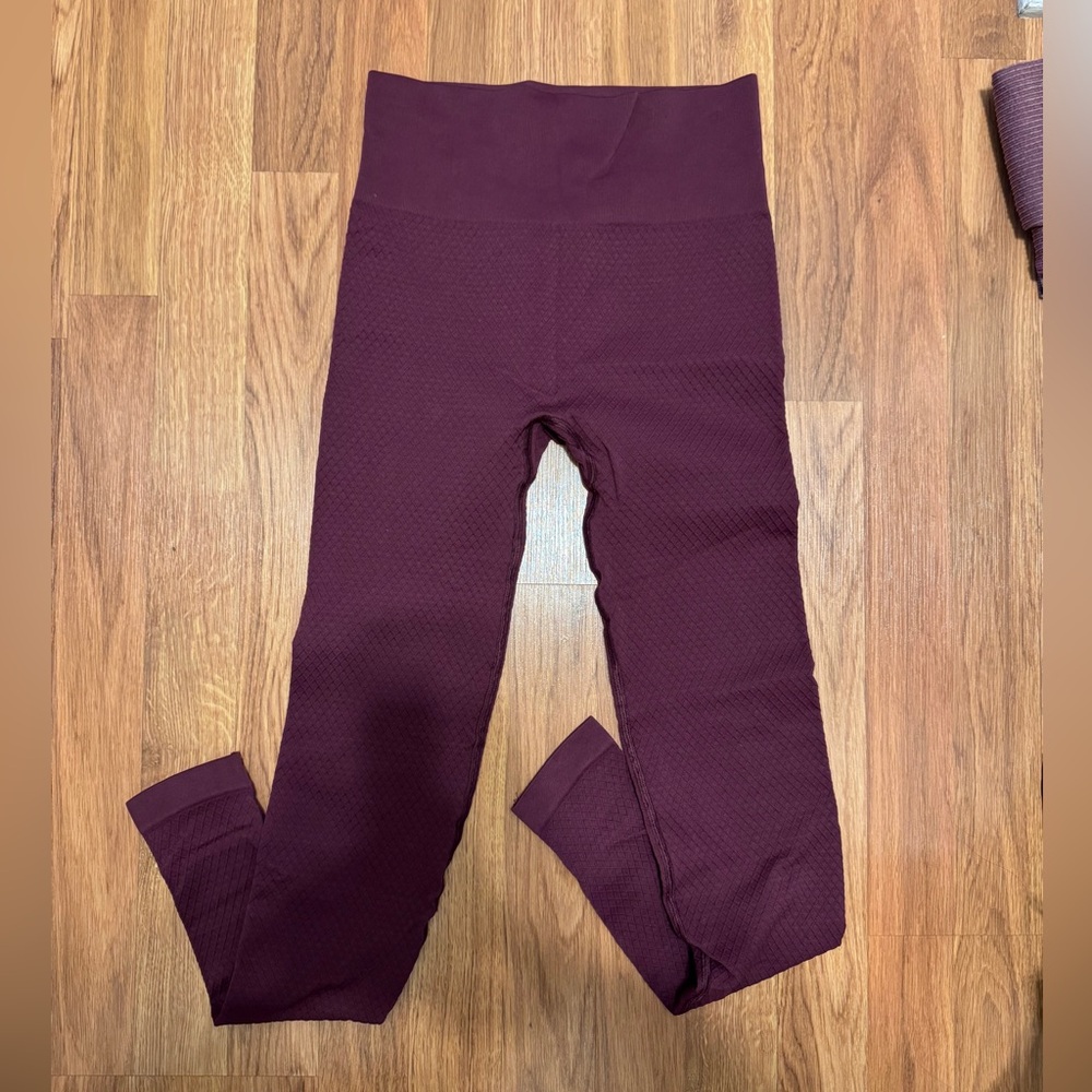 Balance Athletica Deep Maroon Leggings